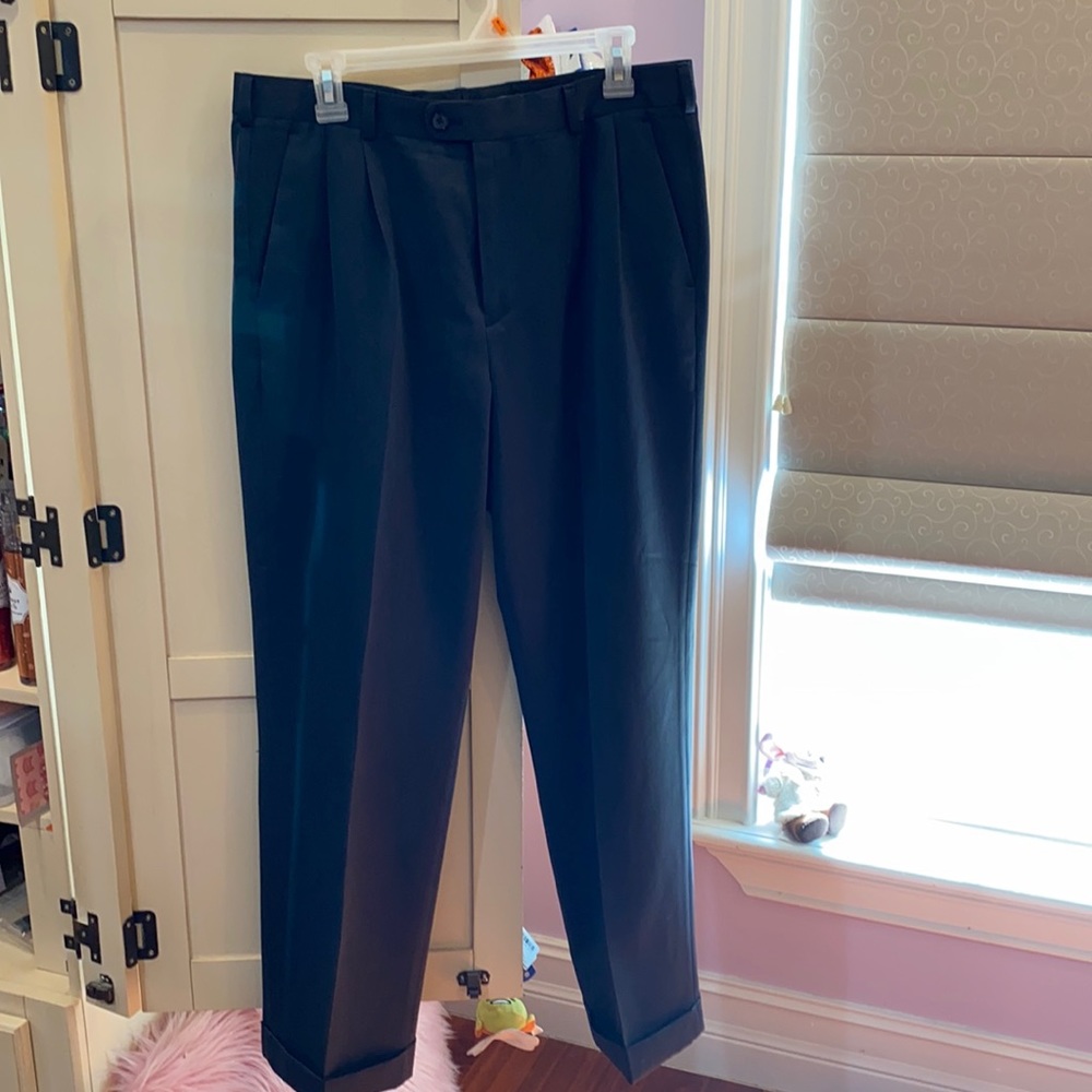 2 Pairs of Perry Ellis Portfolio Dress Pants—32/30